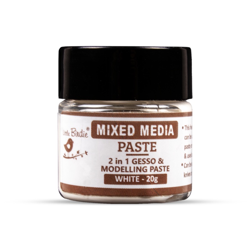 2 in 1 Modelling Paste White 20gm Bottle