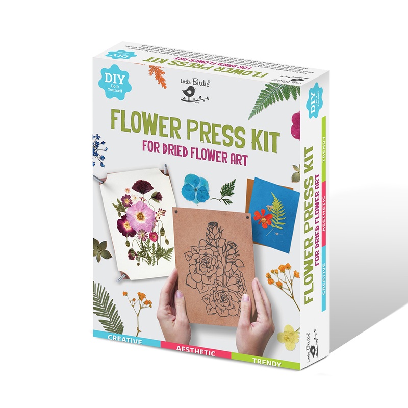 Diy Pressed Flower Art Kit 1pc Box