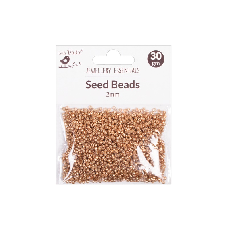 Seed Beads Gold 30G