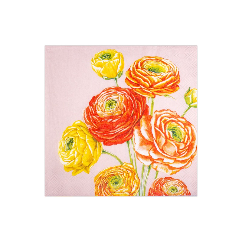 Decoupage Napkin Buttercup Bouquet 13in X 13in 3 Ply 1pc