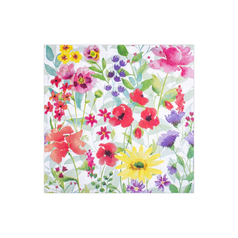 Decoupage Napkin Floral Artistry 13in x 13inch 3 Ply 1pc