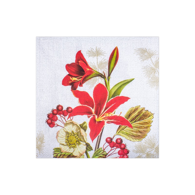 Decoupage Napkin Luxurious Lily 13in X 13in 3 Ply 1pc