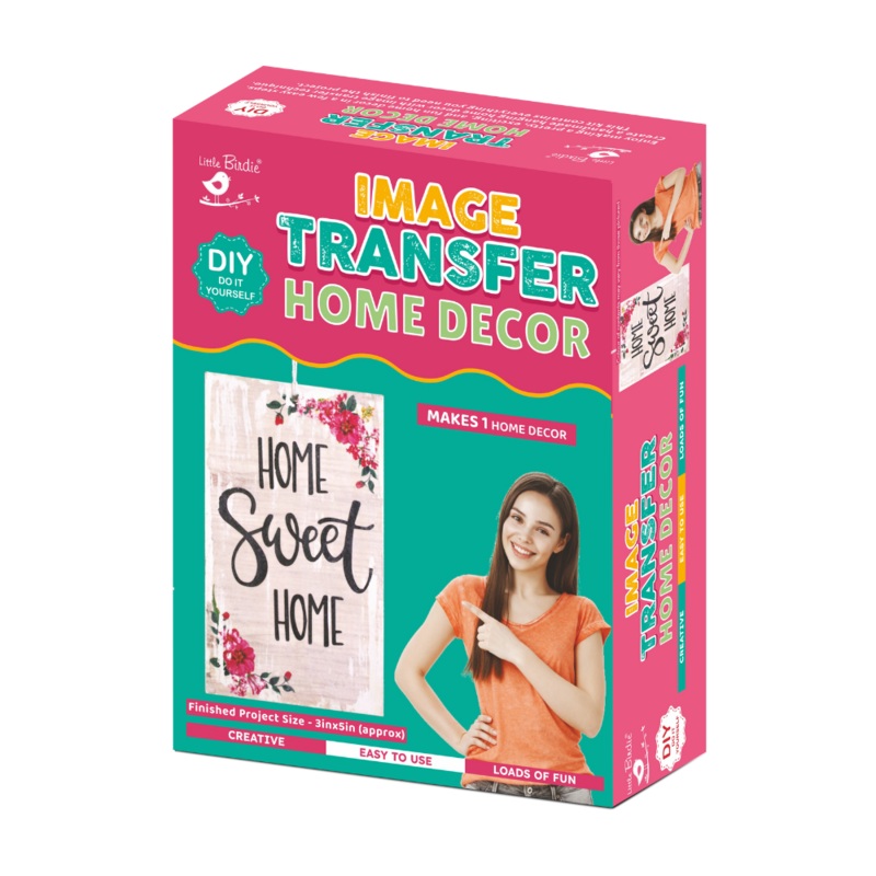 Diy Image Transfer Home Decor Kit 1 Box