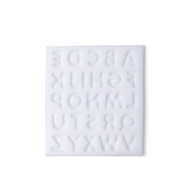 Silicone Mould Capital Letters 11.8 X 10.6 D-0.8cm 1pc