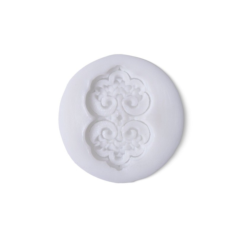Silicone Mould Damask Delight 6.3 X 6.3 D-1cm 1pc