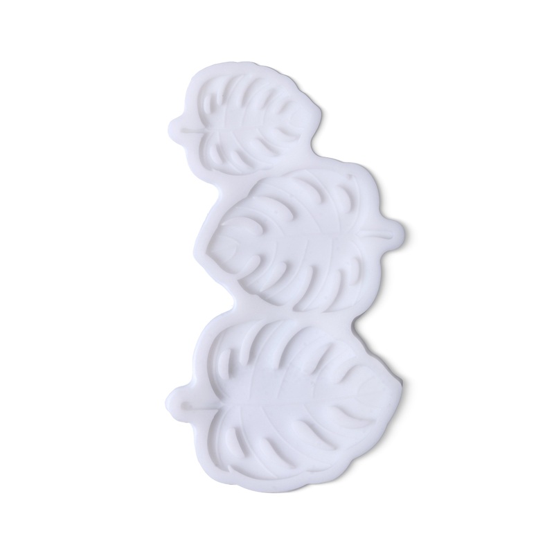 Silicone Mould Monstera Leaves 16.8 X 9.2 D-0.8cm 1pc