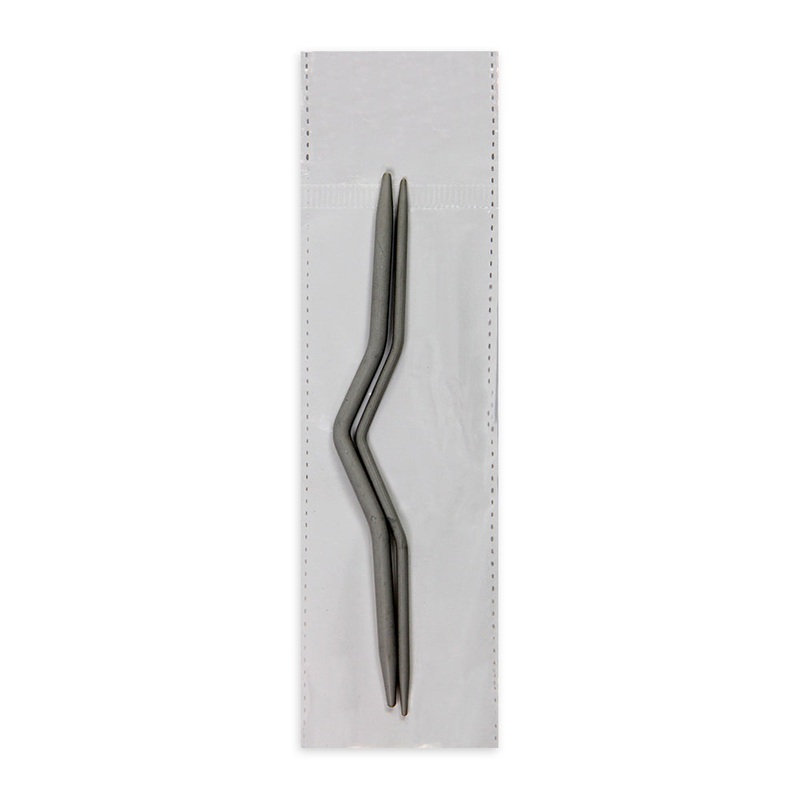 Cable Needle Cranked 2Pc Jyoti