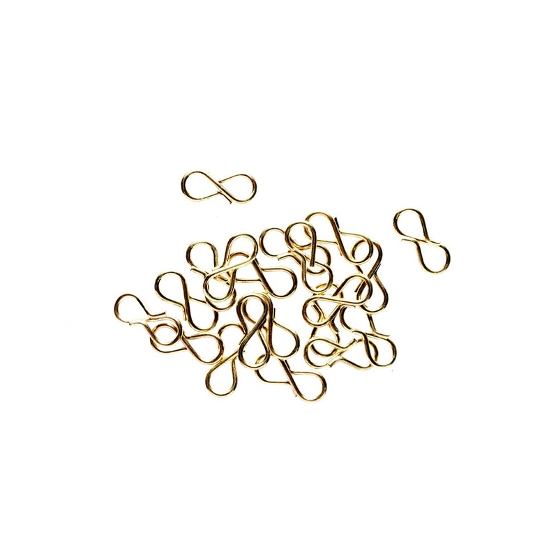Findings Chain Hook Gold 20Pc