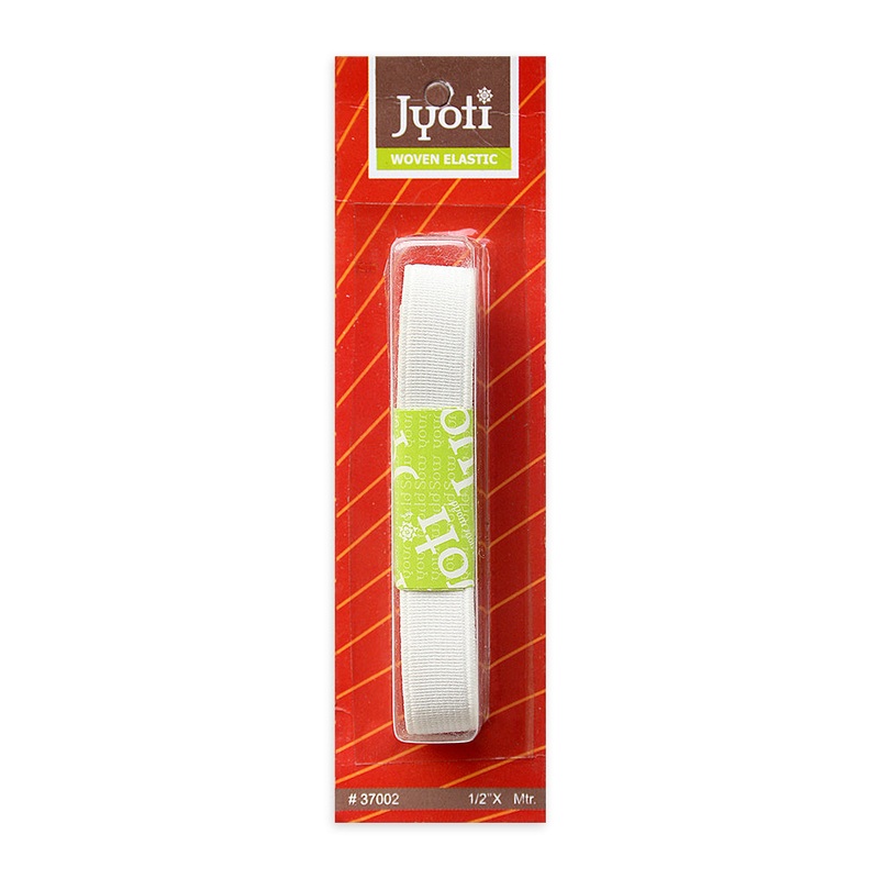 Woven Elastic 1/2“ 1Pk Blister Jyoti