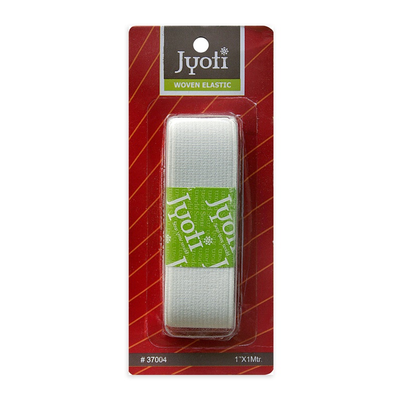Woven Elastic 1“X1Mtr 1Pk Blister Jyoti