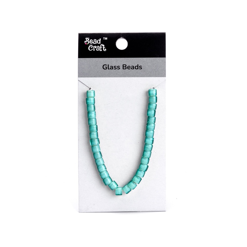 Glass Beads Blue 1 String