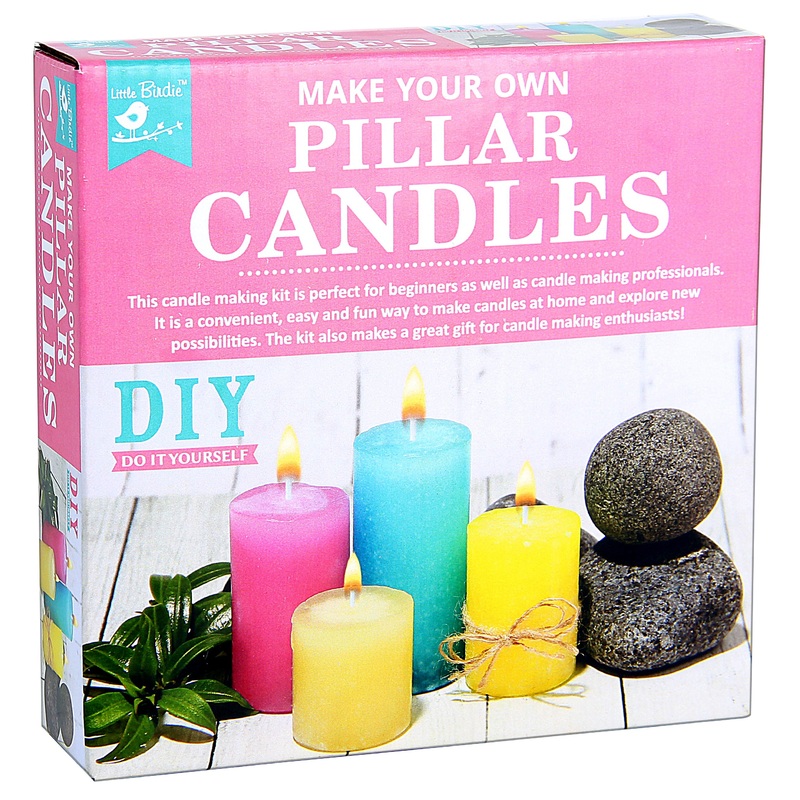 Make Your Own Pillar Candle Kit 1 Box