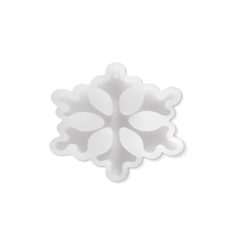 Silicone Mould For Hanging Ornament Snowflake 1pc