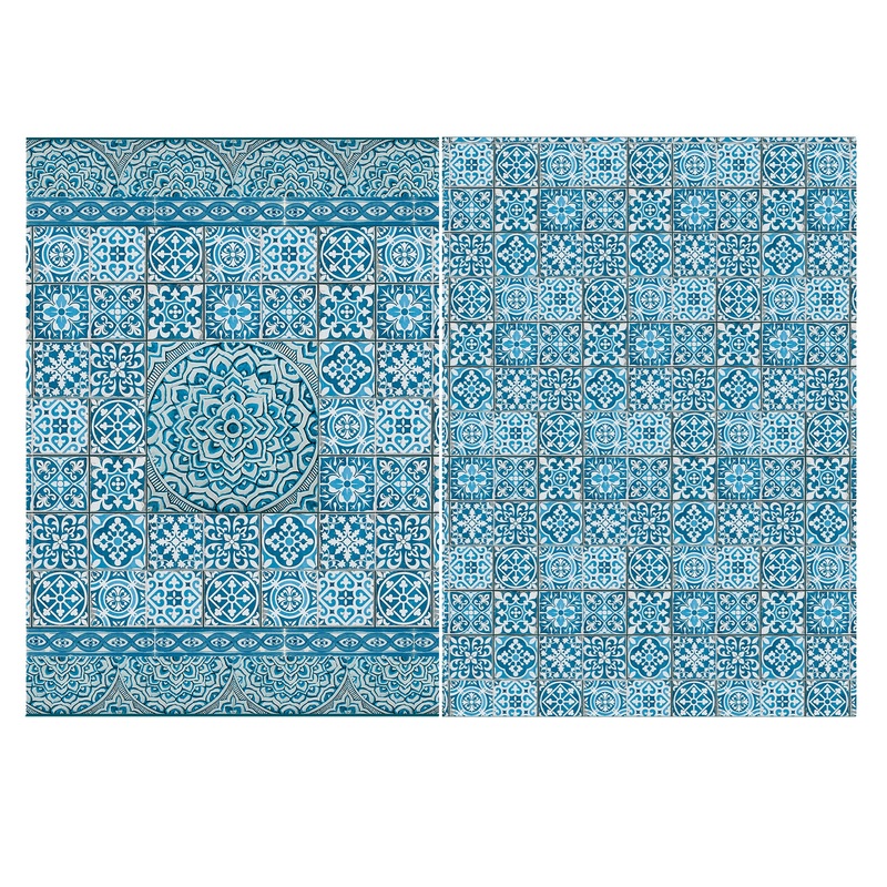 Filament Decoupage Paper A4 Mandala Window 2Sheet Lb