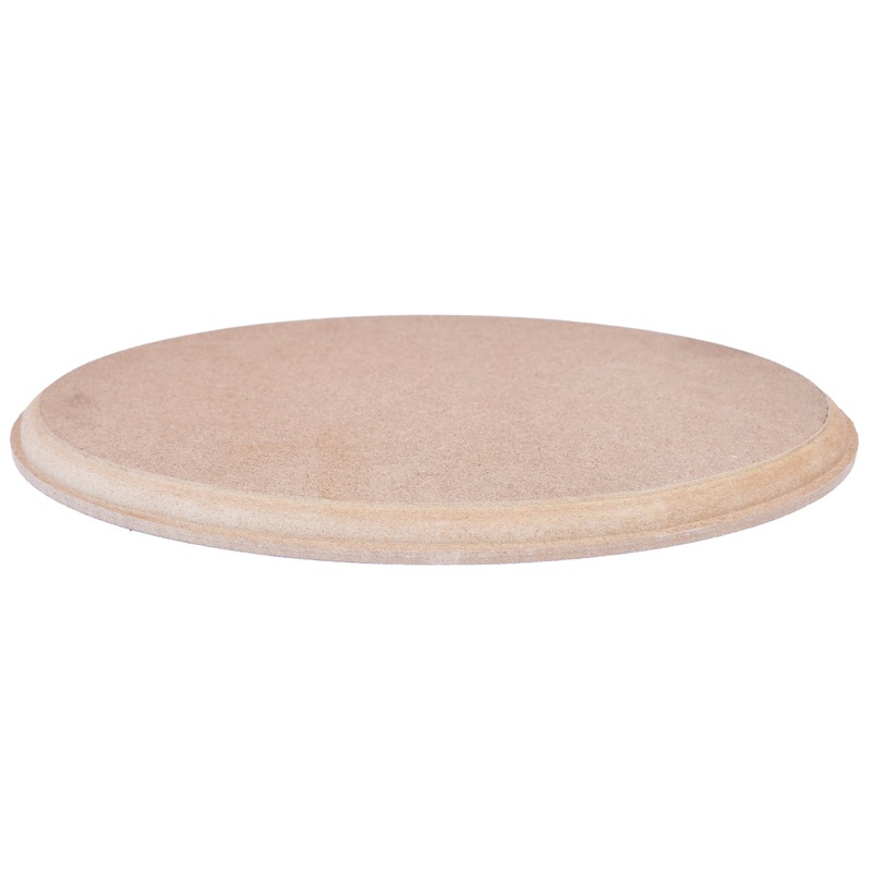 Mdf Designer Blank Oval 6 X 10Inch 12Mm Thick 1Pc Lb