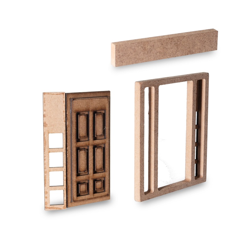 Build A Home Entrance Door Classic W73.1 X H86.9 Mm 2Pc