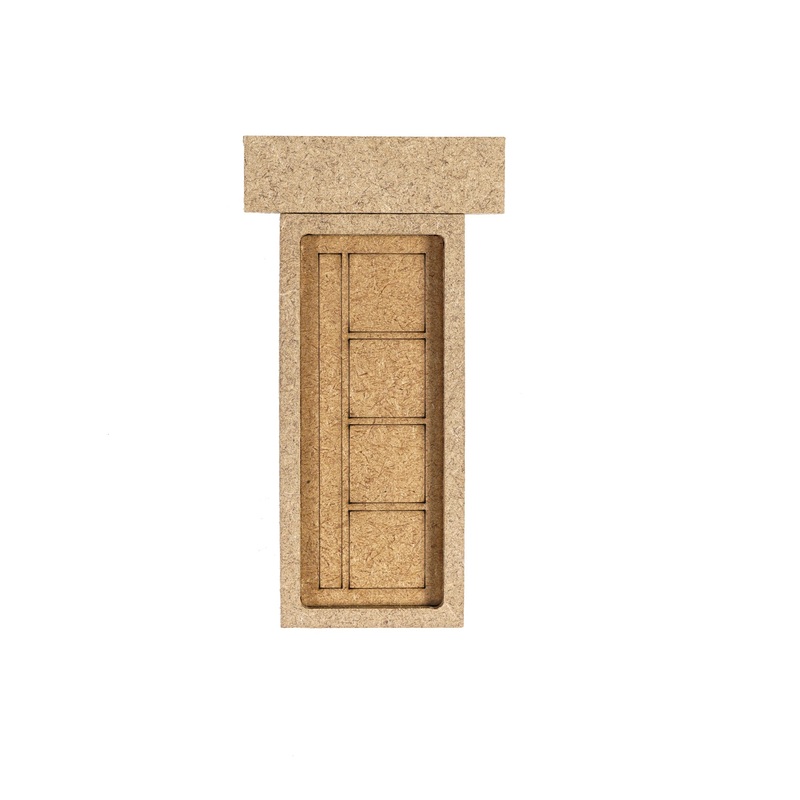 Build A Home Room Door W38.5 X H86.9 mm 2pc