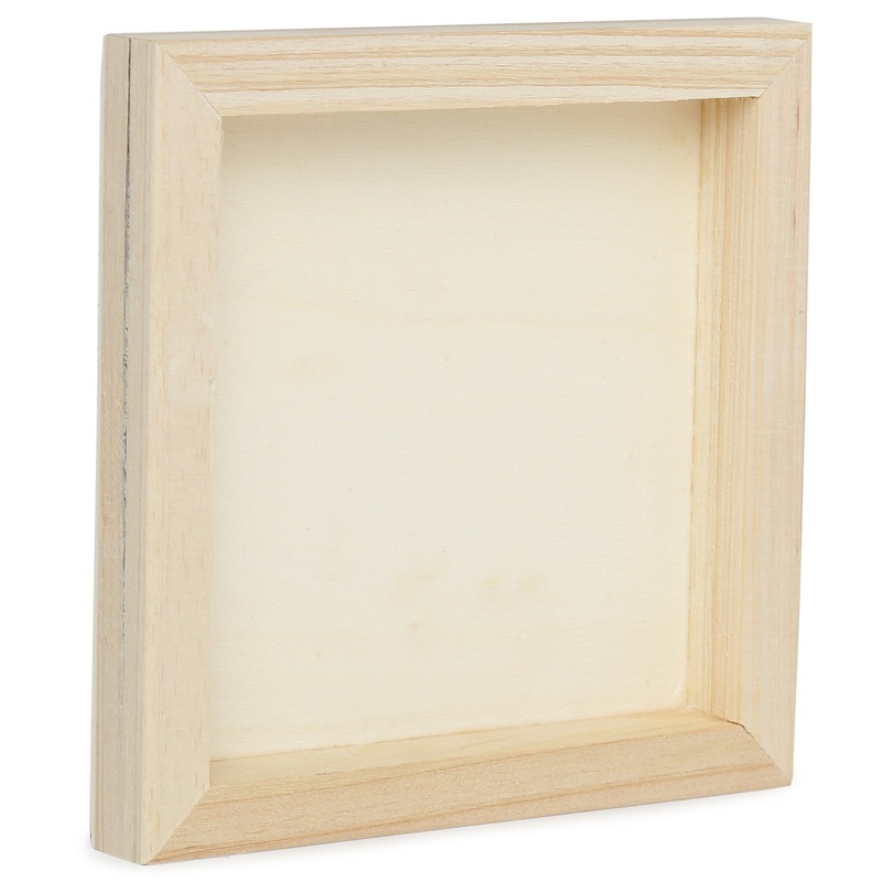 Wooden Pine Wall Panel 15X15X2Cm 1Pc Ib