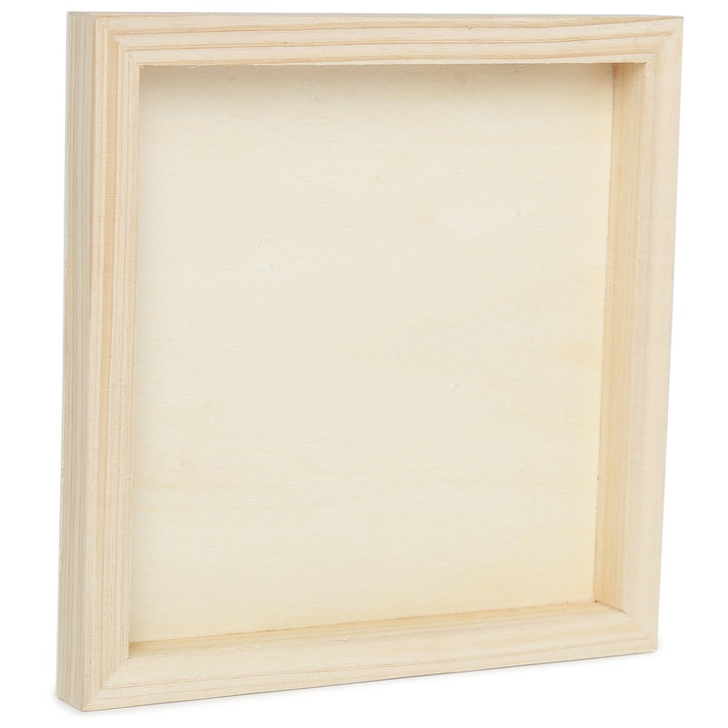 Wooden Pine Wall Panel 20X20X2Cm 1Pc Ib
