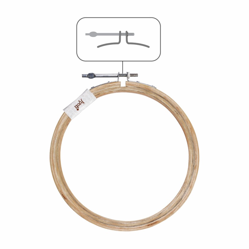 Bamboo Embroidery Ring 12“ 1Pc Ib