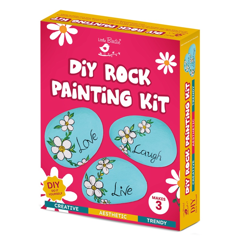 Diy Rock Painting Kit 1Box