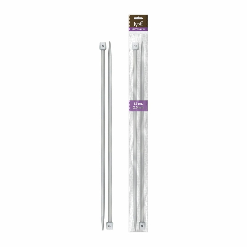Extra Aluminum Knitting Needle 35Cm (No.10) 2Pcs Pb Jyoti