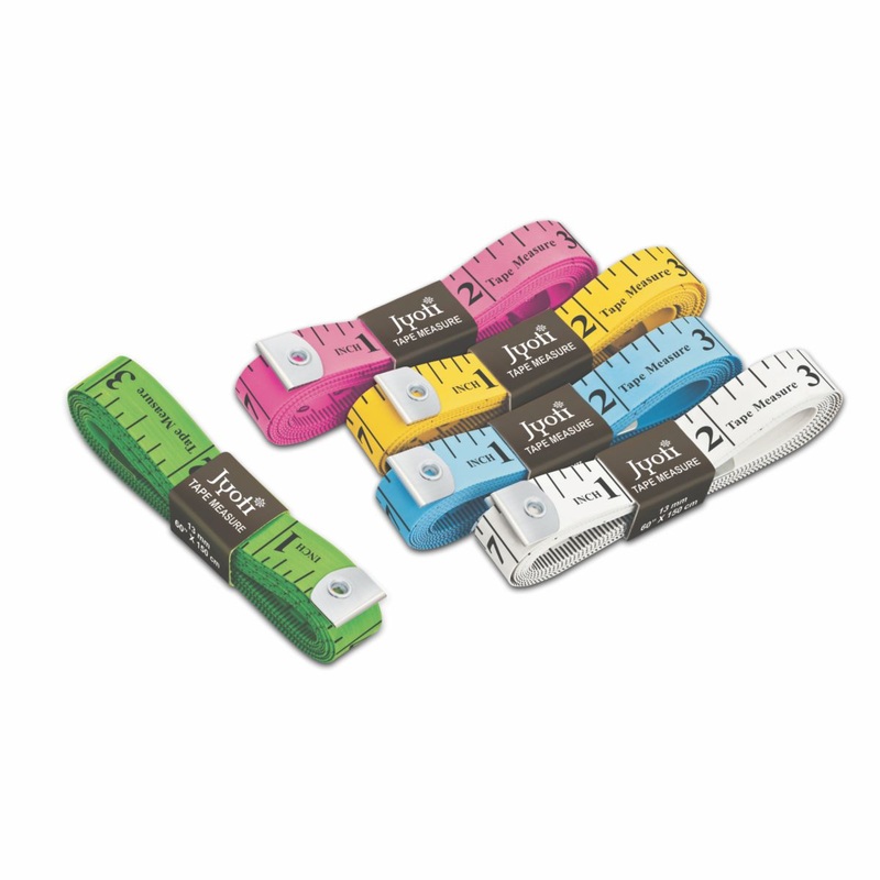 Tape Measure Fluro Assorted Colours 13mm X 1mtr 1pc