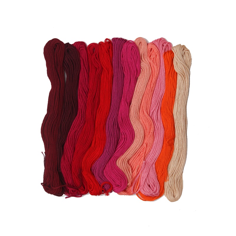 Yarn Skeins Butter Cookies 12 Colors 1Pk Pb