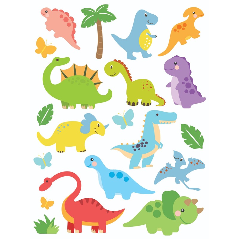 Deco Transfer Sheet Dino World 10inch X 7.5inch 1pc PJ99552771