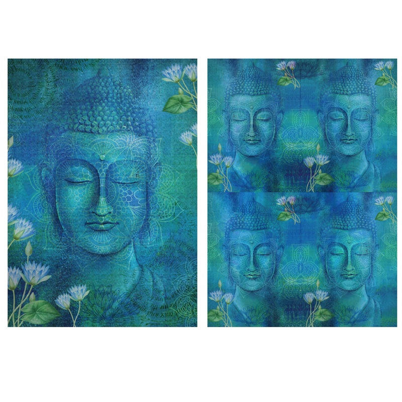 Filament Decoupage Paper A4 Buddha`S Glory 2Sheets