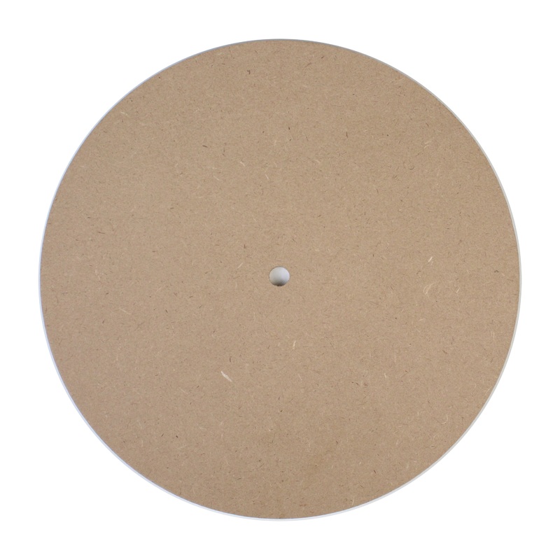 Mdf Clock Face 10Inch Dia 1.9Mm Thick 1Pc Lb
