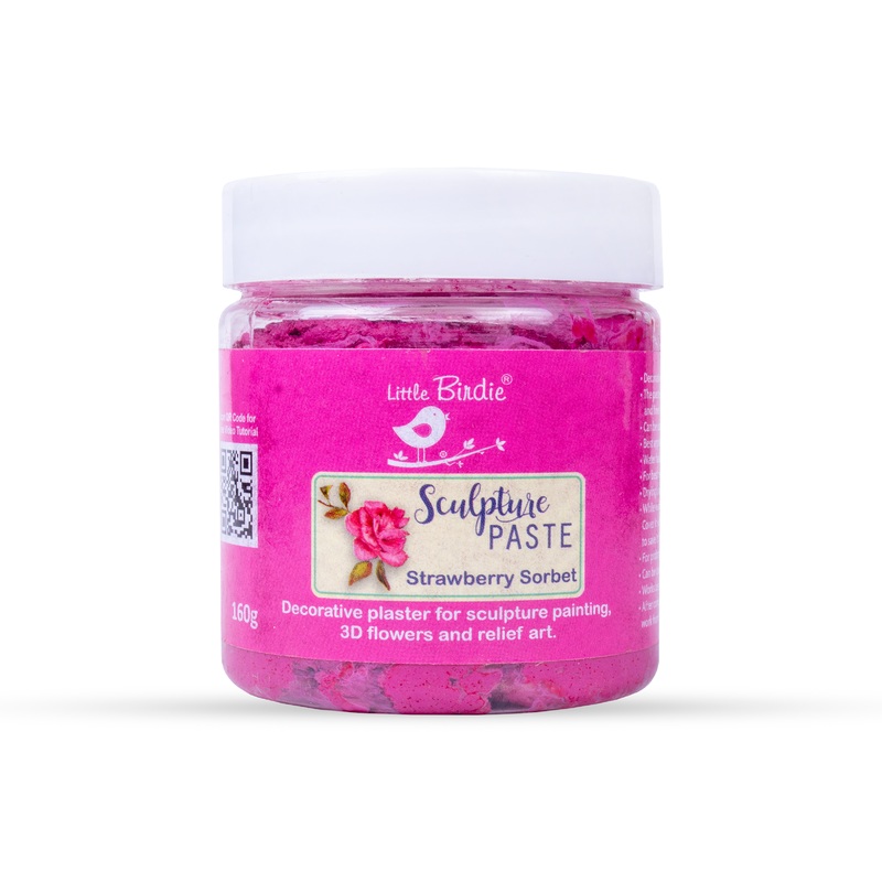 Sculpture Paste Strawberry Sorbet 160gm Bottle