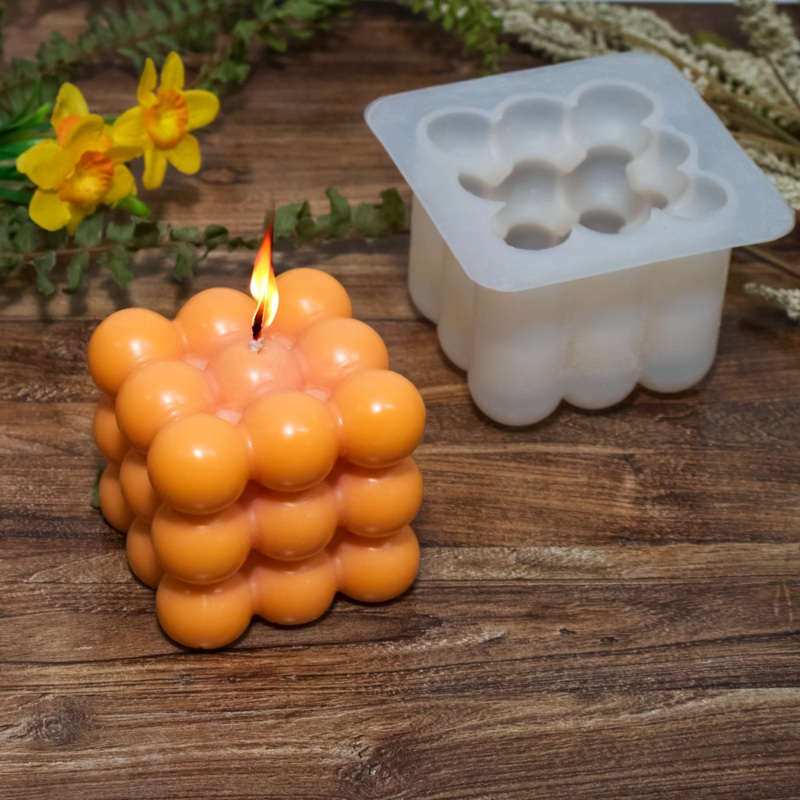 Silicone Mould Bubble Candle Holder 1pc 1pc