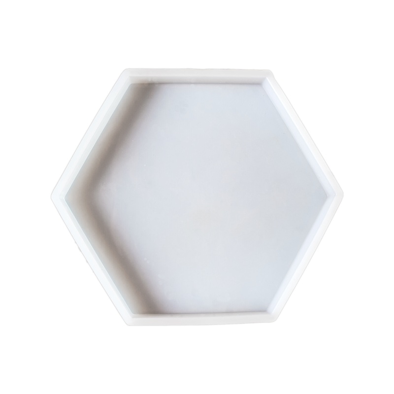 Silicone Mould Hexagonal Coaster L4.75 X W4inch Approx 1pc