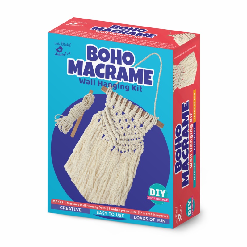 Diy Boho Macrame Wall Hanging Kit 1It Box