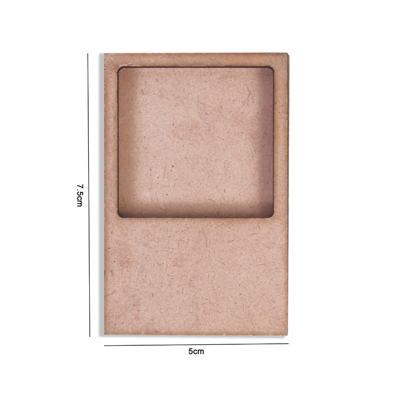 Mdf Photo Frame with Magnet – 2 X 3Inch, Thickness 2Mm 1Pc