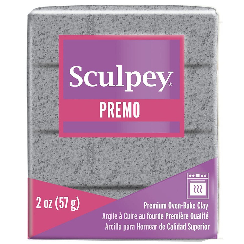 Sculpey Premo Clay Gray Granite 2 Oz 57G – VC