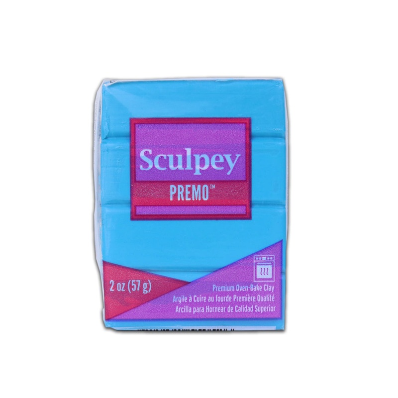 Sculpey Premo Clay Turquoise 2 Oz 57G – VC