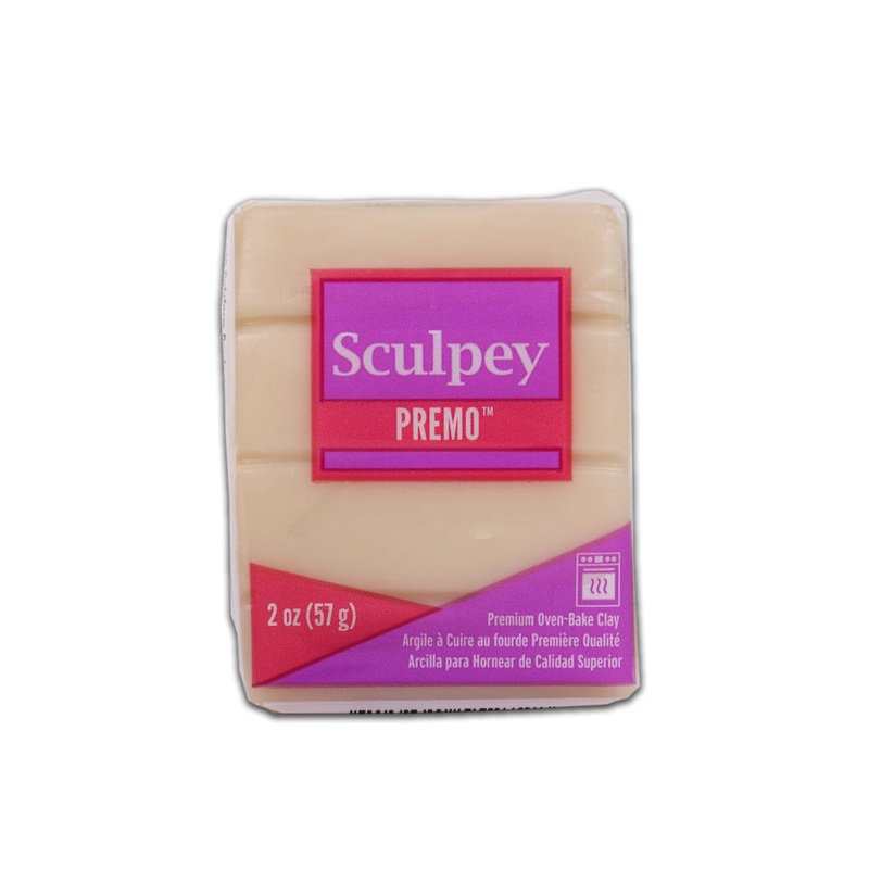 Sculpey Premo Clay White Translucent 2 Oz 57G – VC
