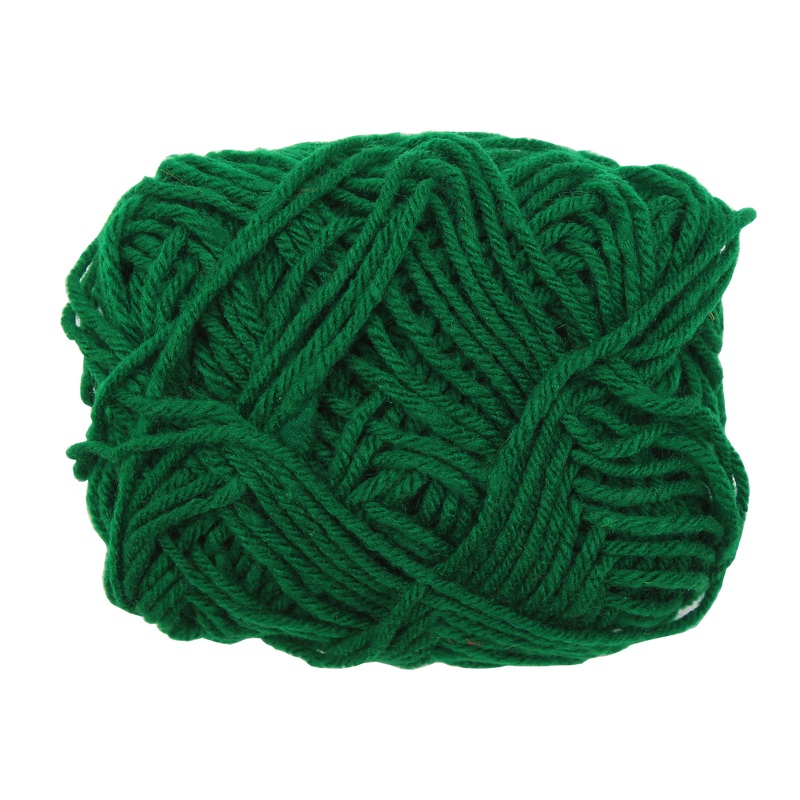 Wool Yarn Dk Green 12G