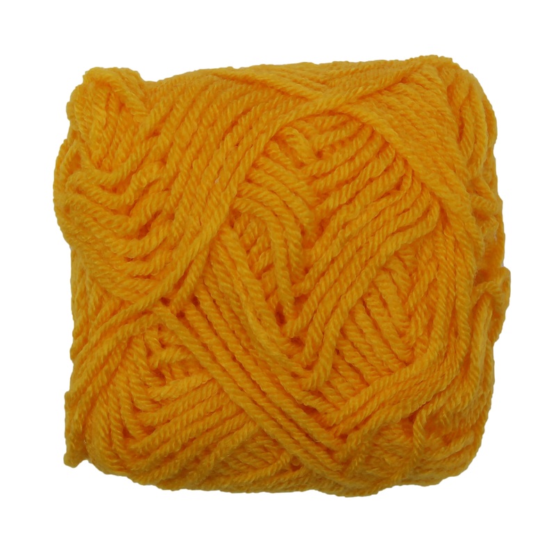 Wool Yarn Yellow 12G
