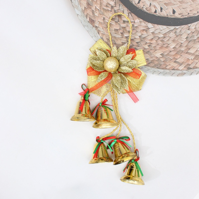 X-Mas Decorative Angel Cher Bell Gold 1Pk Assorted design