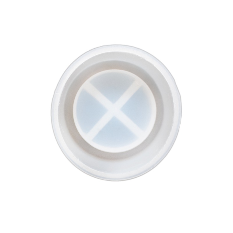 Silicone Mould Round Tea Light Stand H1.5 X 2.25inch Dia 1pc