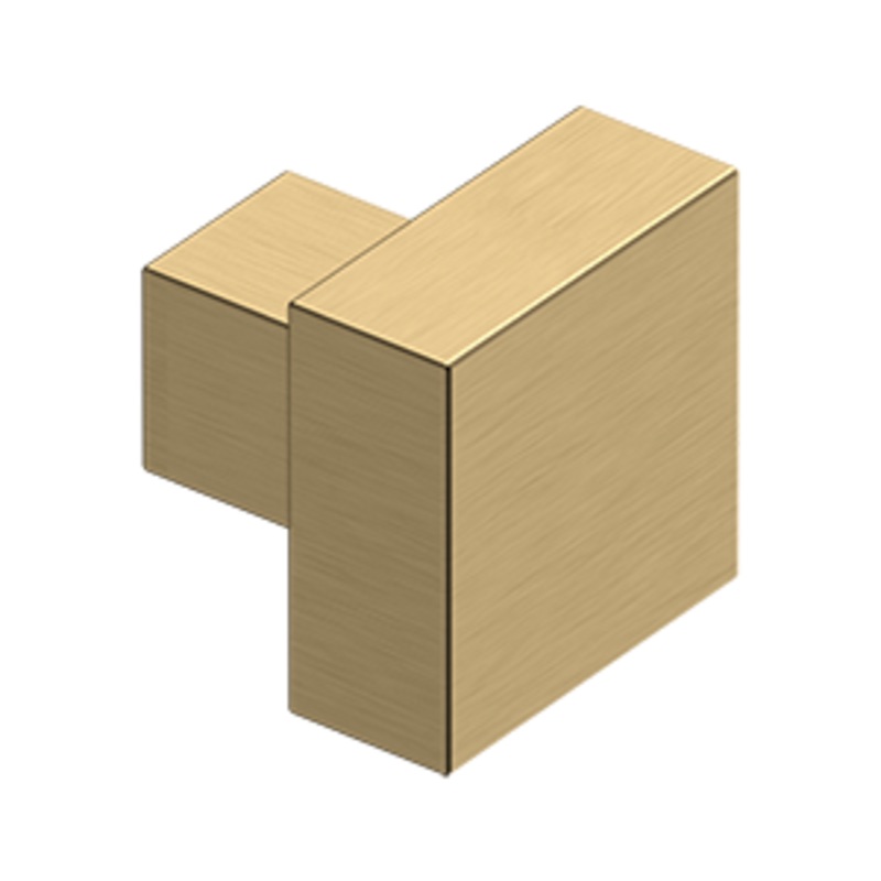 Modern Sqaure Knob by Deltana