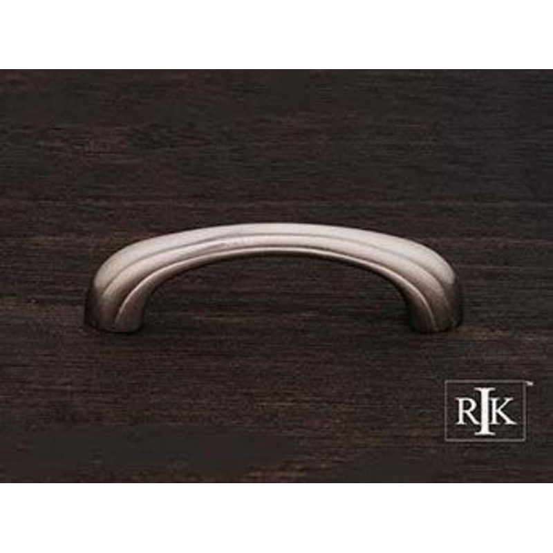Contoured Lines Bow Pull 3 – Pewter