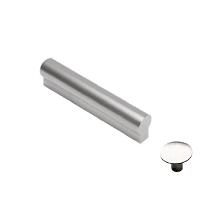 Tubular Rounded Pull – 1 (25mm) Polished Stainless Steel