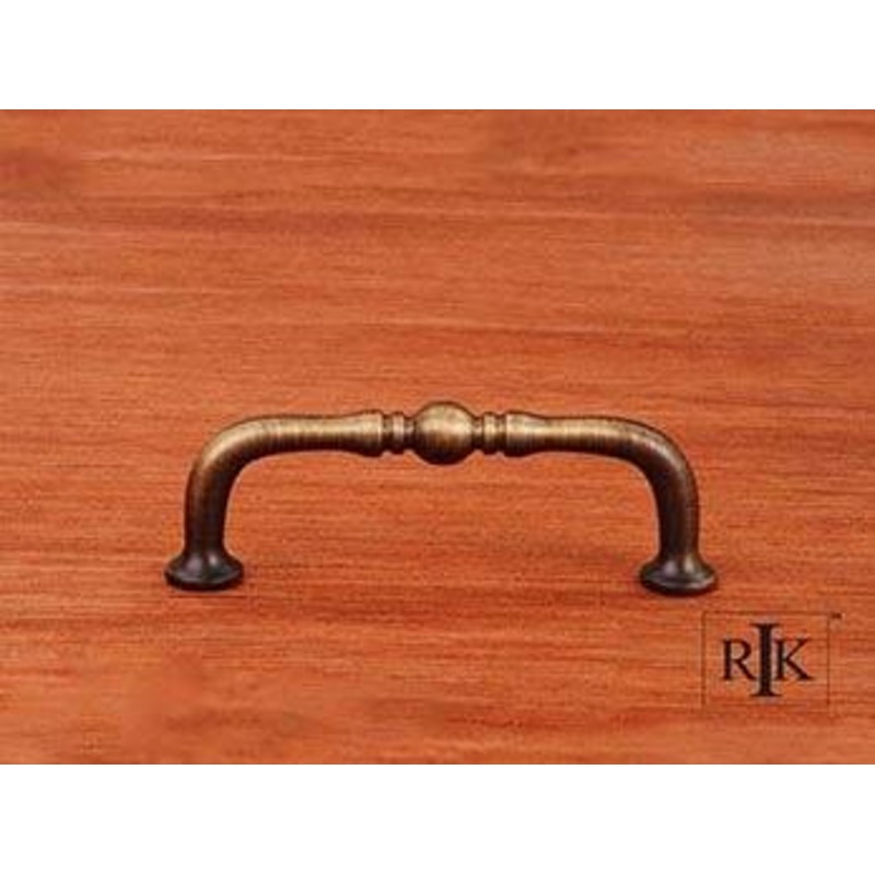 Decorative Elongated Colonial Pull 3 – Antique English