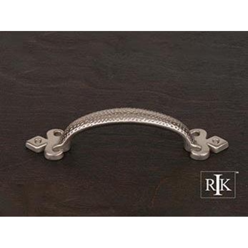 Divet Indent Bow Pull with Gothic Ends 3 – Pewter