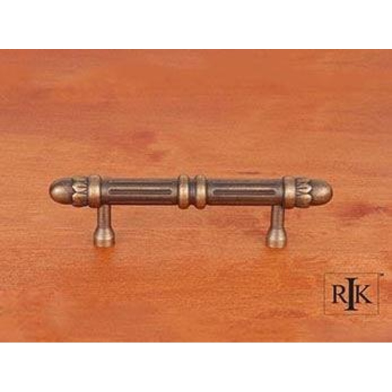 Lined Rod Pull with Petals @ End 3 – Antique English