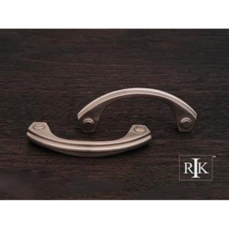 Plain Bow Pull 3 – Pewter